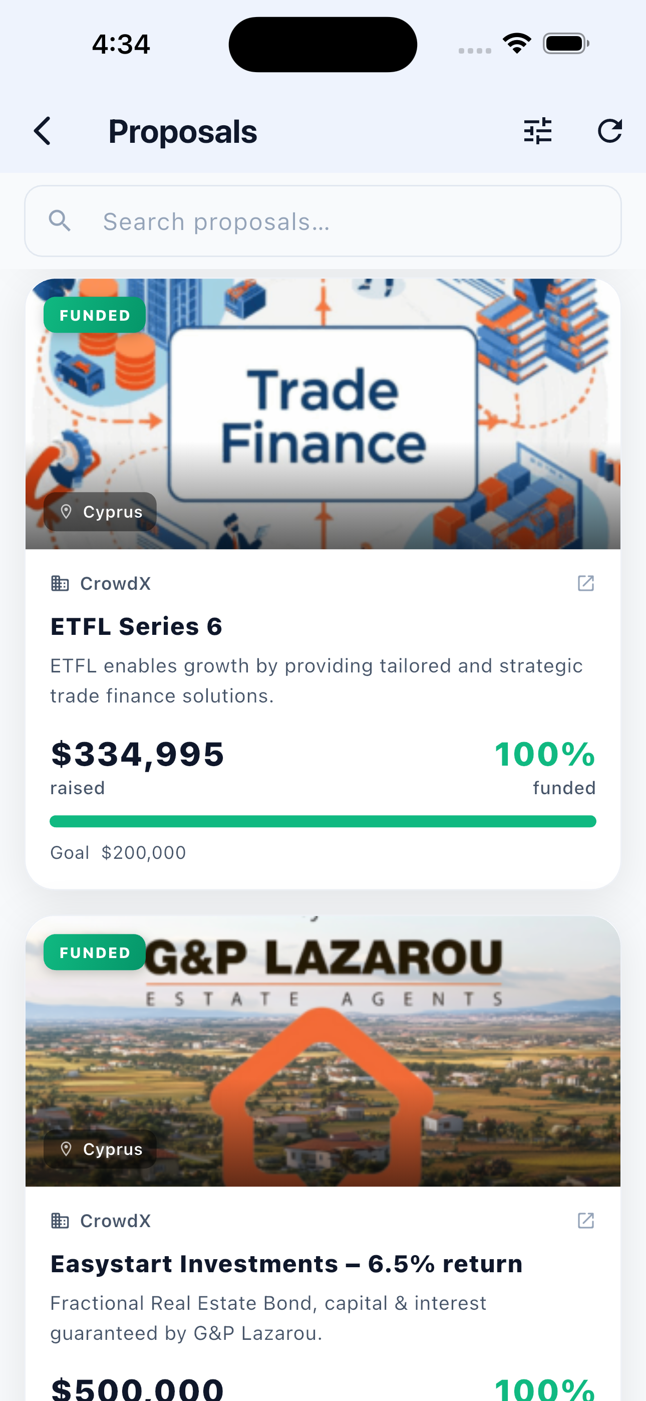 Crowderhood app screenshot